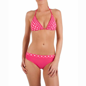 Speedo Bikini Donna Rood/Roze met witte stippen 8081270004