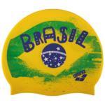 Arena Silicone Badmuts Print 2 Braziliaanse Vlag AA1E368-37 (nieuw)