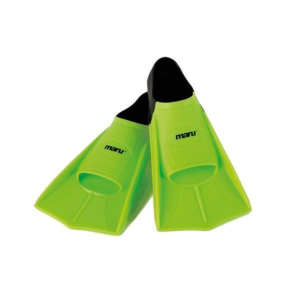 Maru Zwemflippers Kort Neon Lime/Zwart