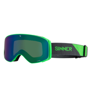 Sinner Skibril Olympia Neon Groen Spiegellens SIGO-174-76-28
