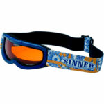 Sinner Junior Skibril Free Blauw SIGO-158-50A-01