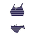 Speedo-Endurance-Printed-Thinstrap-Meisjes-Bikini-Navy-Wit-812397F132-Aqua-Splash