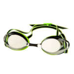 Maru Wedstrijdzwembril Pulsar met Spiegelende Glazen Zilver
