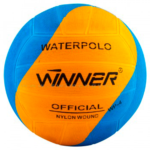 winner-waterpolobal-swirl-blauwgeel