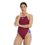 Arena-Icons-Super-Fly-Back-Solid-Badpak-Bordeaux-&-Neon-Blauw-AF005036-493-Sports-Valley