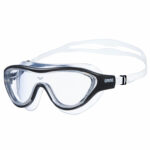 Arena-Zwembril-Transparant-&-Zwart-One-Mask-AA003148-102-Aqua-Splash