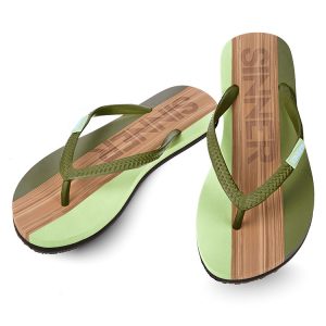 groene slippers dames