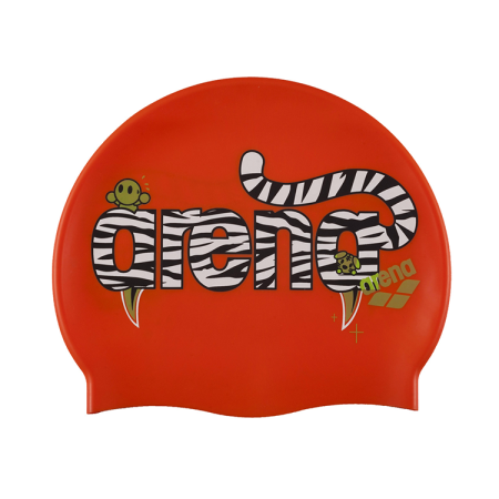 Arena Silicone Badmuts Kinderen Kun Cap Tiger AA91552-67 (nieuw)