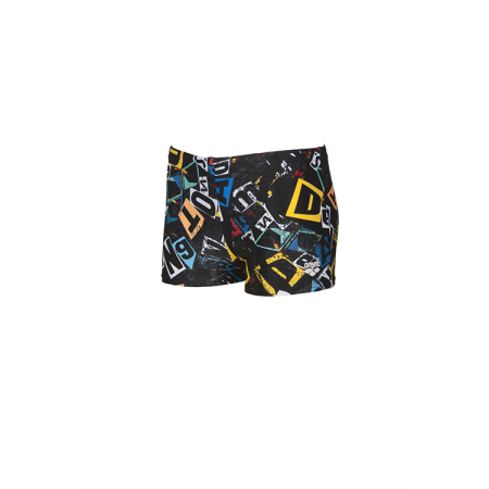 Arena Rowdy Zwemshort Jongens Zwart & Multi AF001772-510