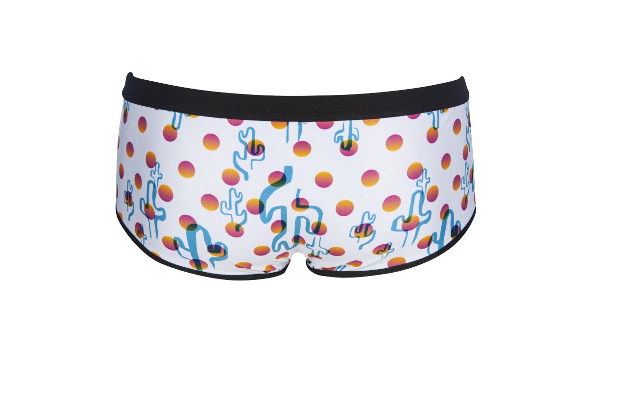 Arena Sunset Reversible Low Waist Mannen Zwemshort Turquoise & Multi AF002914-800-S - Afbeelding 4