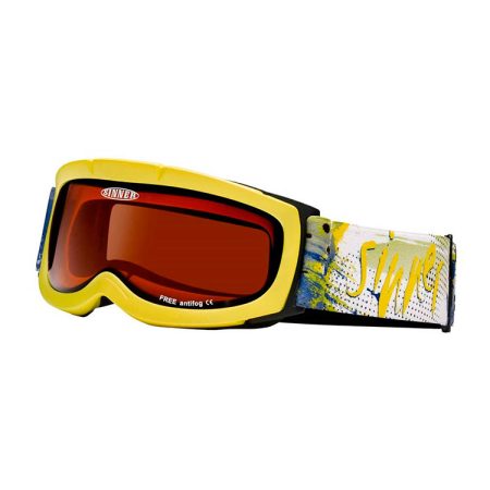 Sinner Free Skibril Geel Junior SIGO-158-75B-01