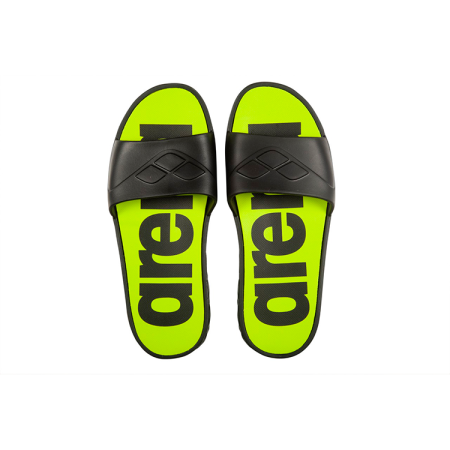 Arena Watergrip Herenslippers Zwart & Lime AA000412-506