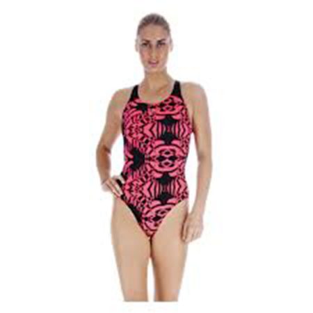 Speedo Dames Badpak Endurance+ LiquidTurbo Zwart/Roze 8083568317