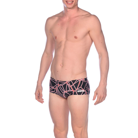 Arena Carbonics Pro Low Waist Heren Zwemshort Zwart & Rood AF002276-504