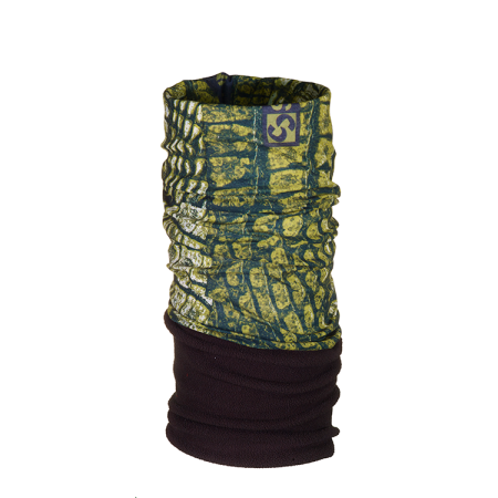 Sinner Fleece Bandana Reptiel Groen SIWE-614-75C