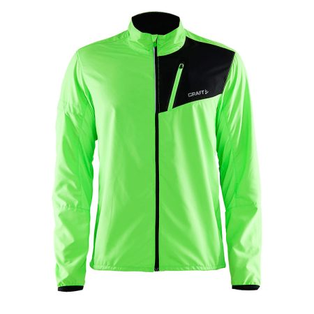 Craft Devotion Heren Hardloopjack Fluo Groen 1903196-2810