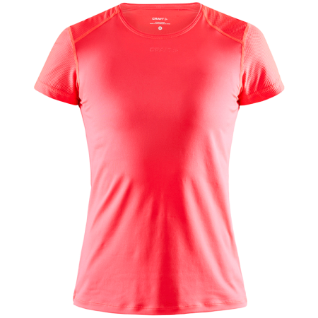 Craft Hardloopshirt Dames ADV Essence Korte Mouwen Crush 1908767-410000