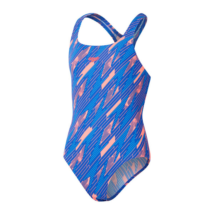 Speedo badpak meisjes blauw