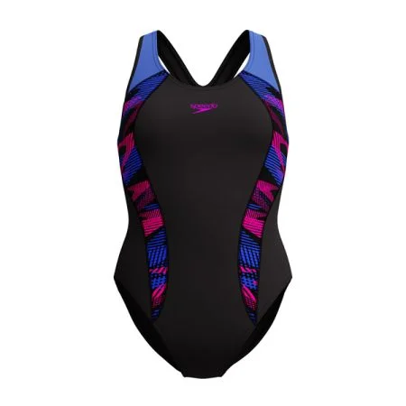 Speedo Dames Badpak Placement Laneback