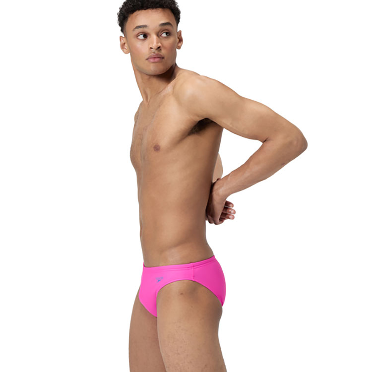 Speedo Heren Zwembroek Pride Brief 5cm Felroze - Afbeelding 2
