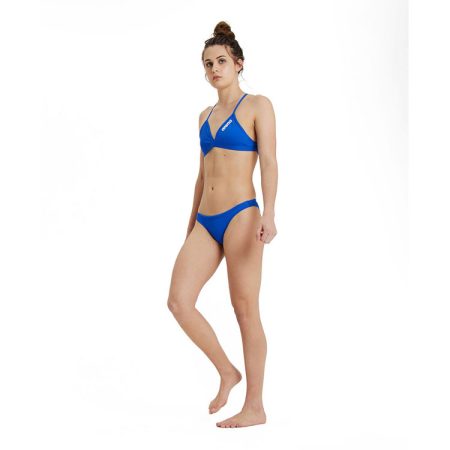 Arena Bikini Top Solid Royal & Wit