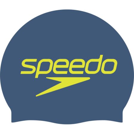 Speedo Badmuts Printed Silicone Blauw & Geel
