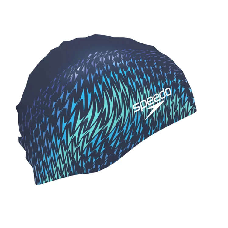 Speedo Badmuts Printed Silicone Navy & Multi - Afbeelding 2