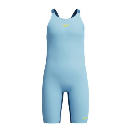 Speedo Fastskin Max Badpak met pijpjes meisjes Blauw & Multi