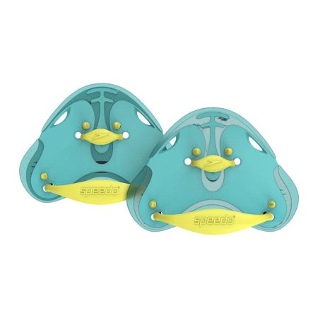 Speedo Vinger Paddles Mint & Geel
