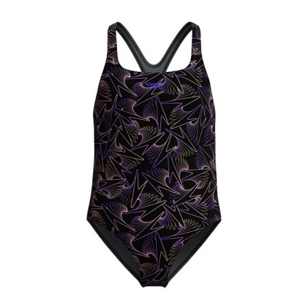 Speedo Badpak Meisjes Hyper Boom Allover Medalist – Kleurvol & Comfortabel
