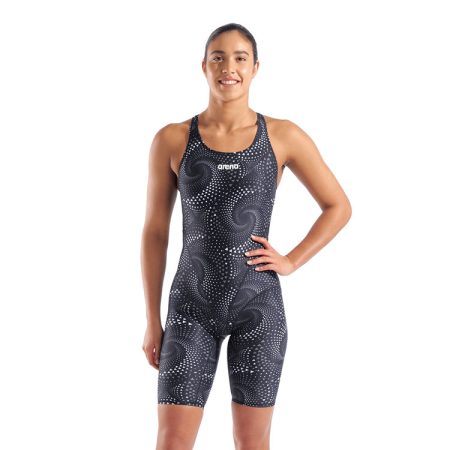 Arena Badpak Dames Met Pijpjes Zwart & Multi