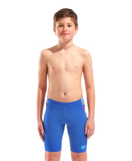 Arena Jammer Jongens Candles Royal Blauw & Multi - 152