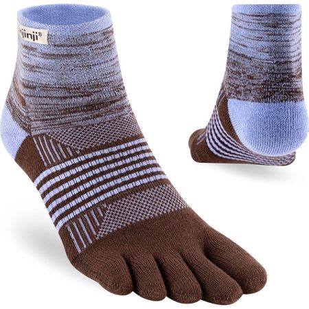 Injinji Performance Trail Mini Crew Coolmax Periwinkle Damesteensokken