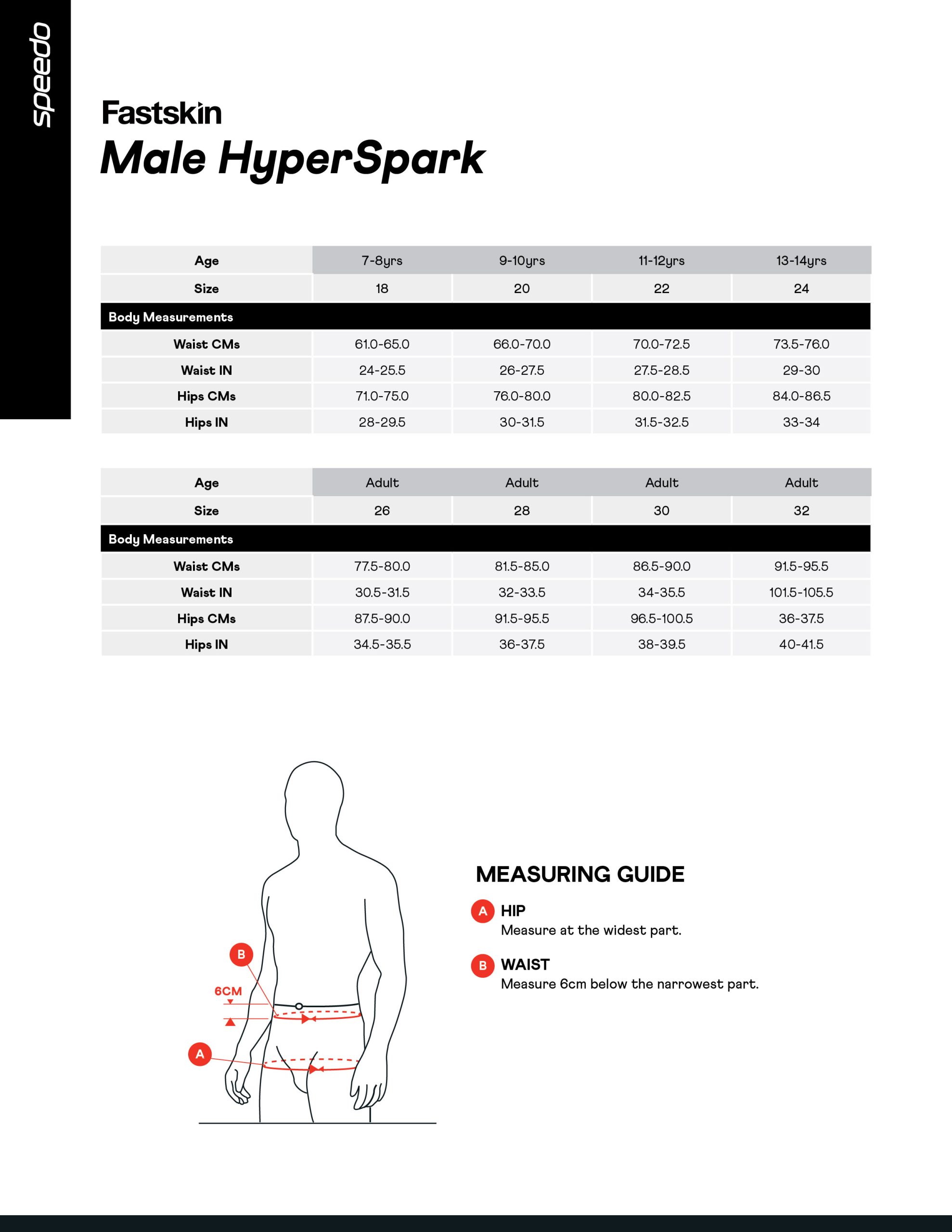Speedo Jammer Heren FastSkin HyperSpark Zwart - Afbeelding 4