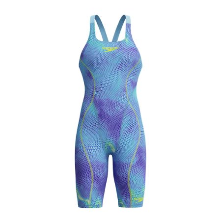 Speedo Fastskin HyperSpark Badpak Dames Met Pijpjes Blauw