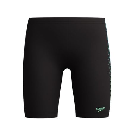 Speedo Plastisol Placement Jongens Jammer Zwart & Groen