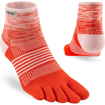 Injinji Performance Trail Mini Crew Coolmax Hibiscus Damesteensokken