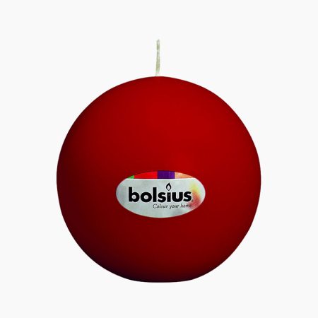 Bolsius Bolkaars Ø 70 mm Wijnrood