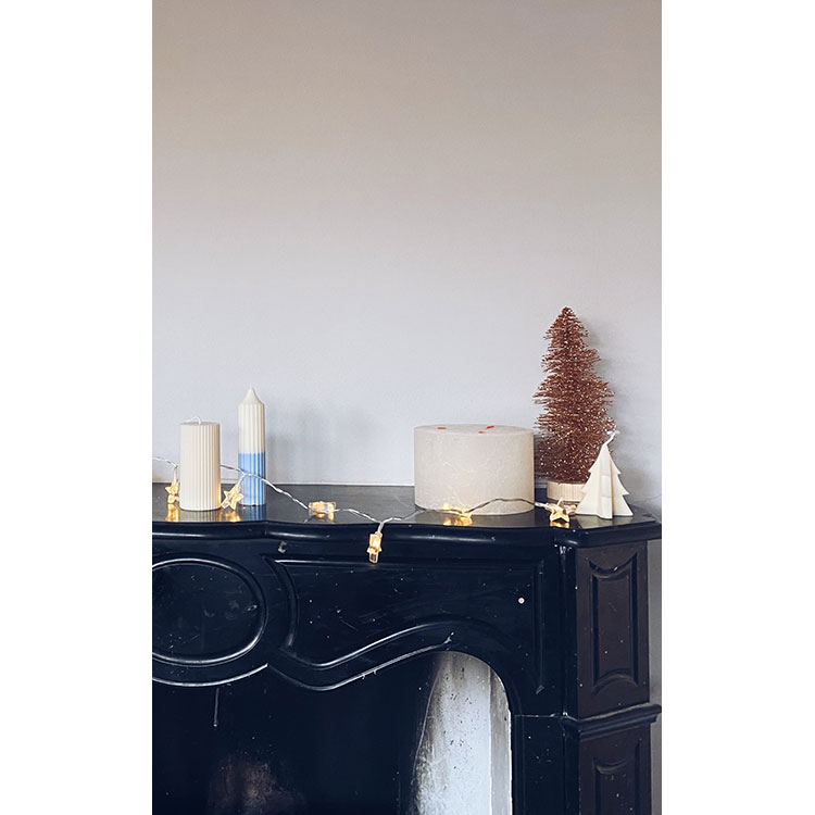 Bolsius Shine rustiekkaars 90-140 Soft Pearl - Afbeelding 2