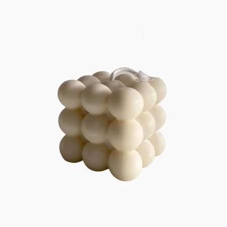 Bubble Candle Beige 10101025