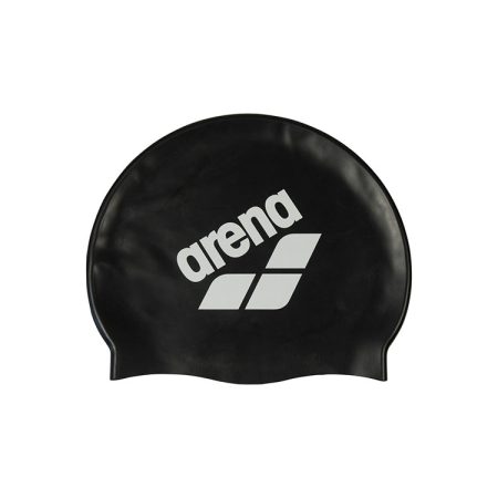 Arena Big Logo Badmuts Zwart & Wit