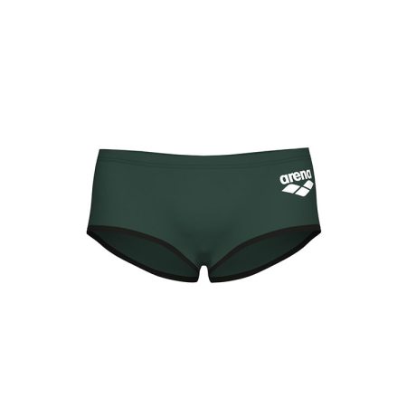 Arena Zwembroek Low Waist Big Logo Dark Sage & Zwart